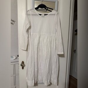 Petticoat, Long Sleeve - White Magnolia / M